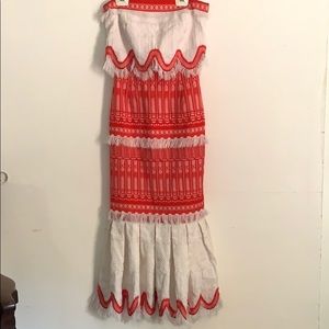 Beautiful Jonathan Simkhai strapless dress. Sz 0.